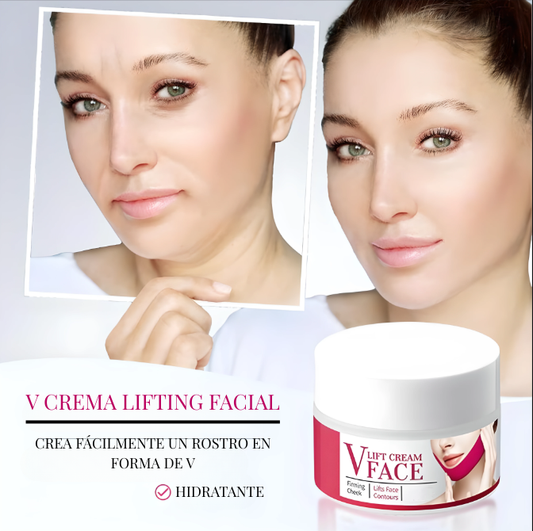 Crema Facial V-Lift – Reafirma, Moldea y Eleva el Contorno Facial